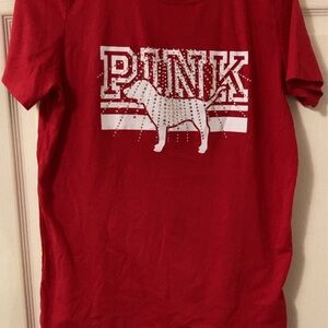 Red PINK Graphic T-Shirt